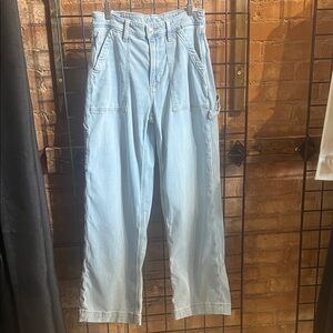 American Eagle Outfitters Women’s High Rise Baggy Wide Leg